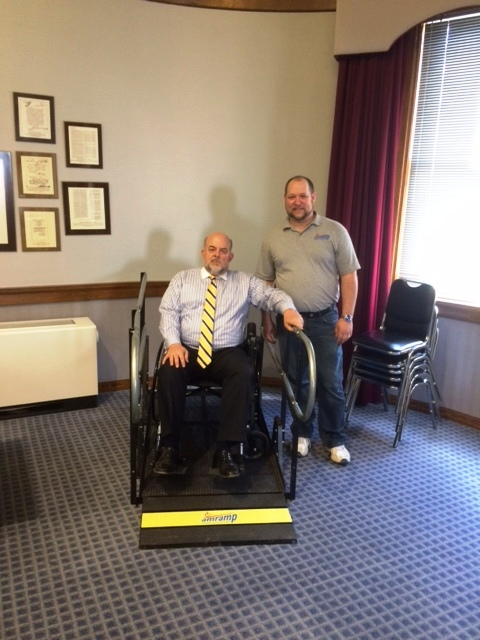 Mayor Fetters and Mike Overholser Amramp resized 600