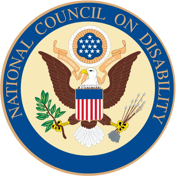 2000px US NationalCouncilOnDisability Seal.svg resized 600