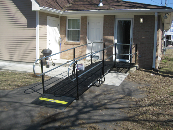 Wheelchair ramp rental for a veteran in Nashville, TN