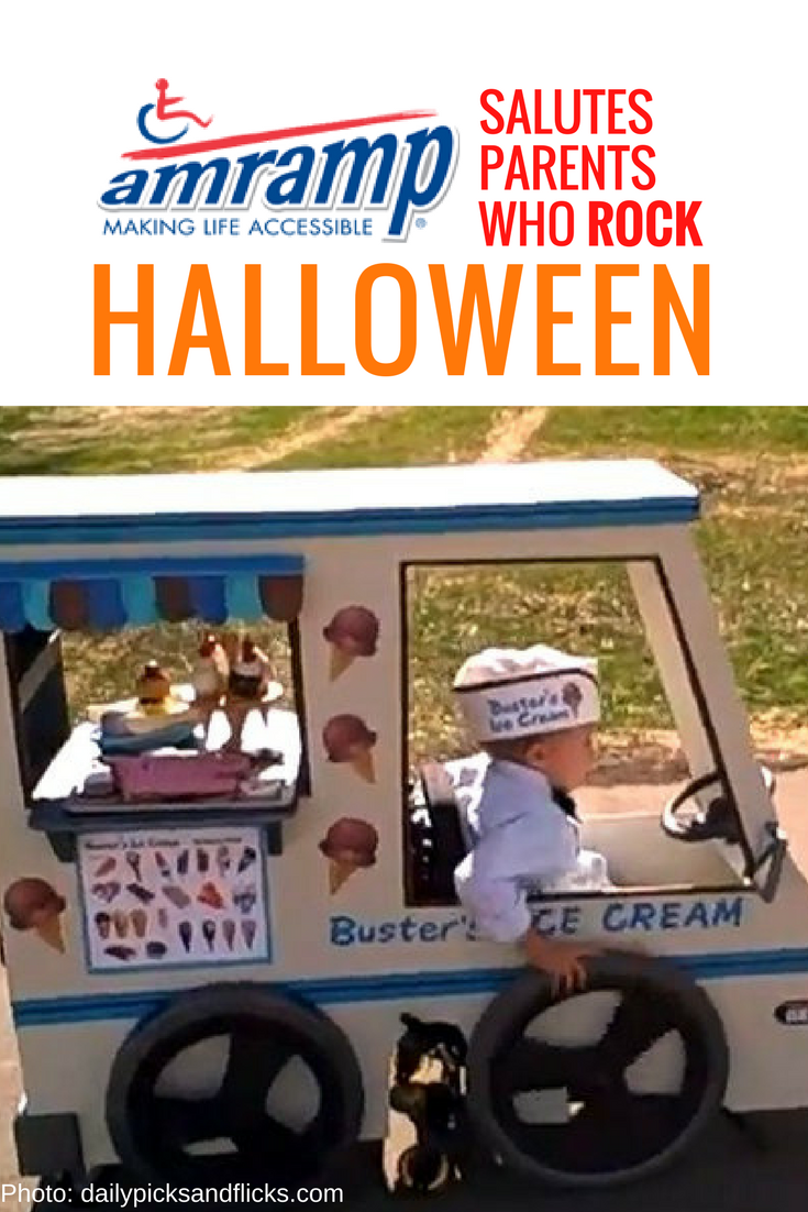 Amramp Wheelchair Costume Ice Cream Truck